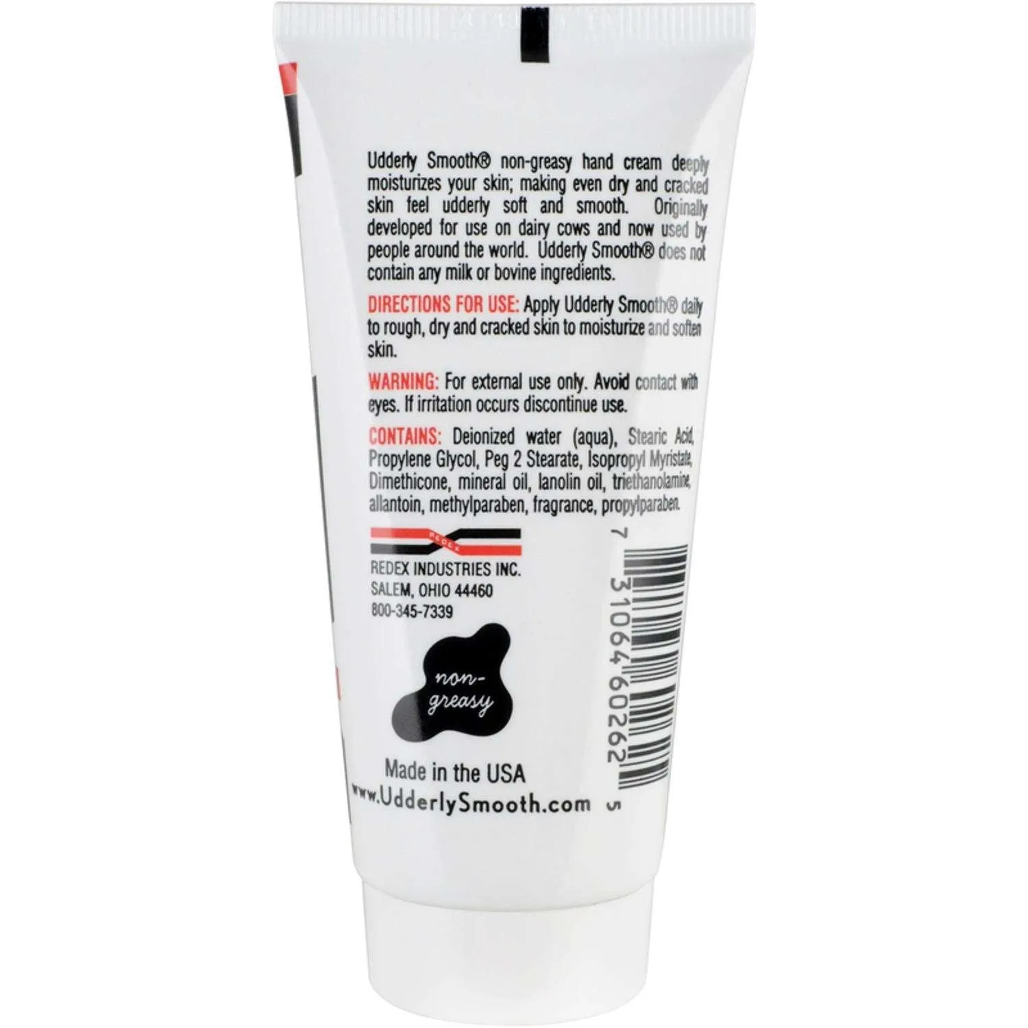 2 oz Udderly Smooth Hand Cream 60262X25