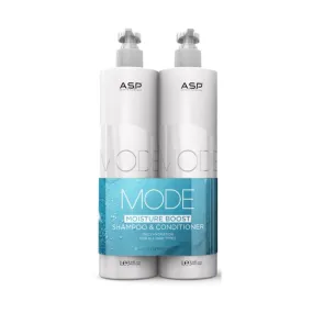 ASP Mode Moisture Boost Shampoo & Conditioner 1000ml Duo