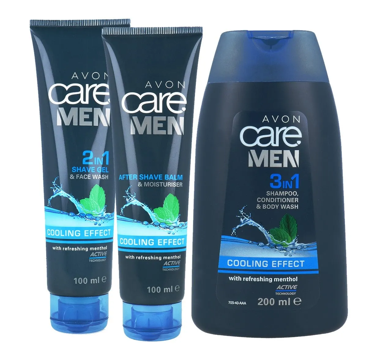 Avon Care Men Cooling Effect Shower & Shave Set