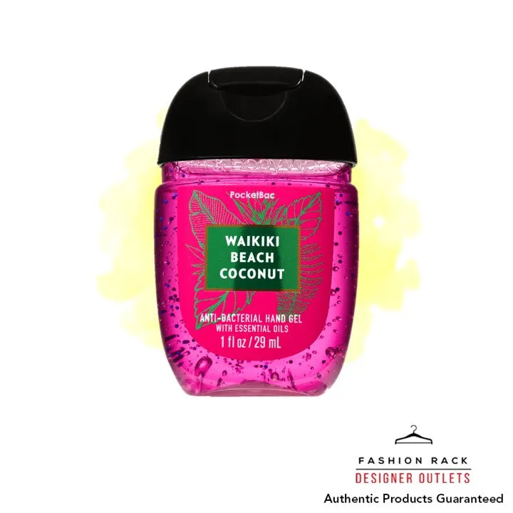Bath & Body Works Waikiki Beach Coconut Pocketbac Hand Sanitizer 29Ml