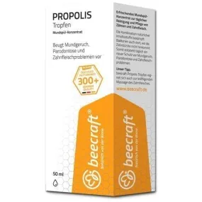 BEECRAFT Propolis drops mouthwash concentrate 50 ml