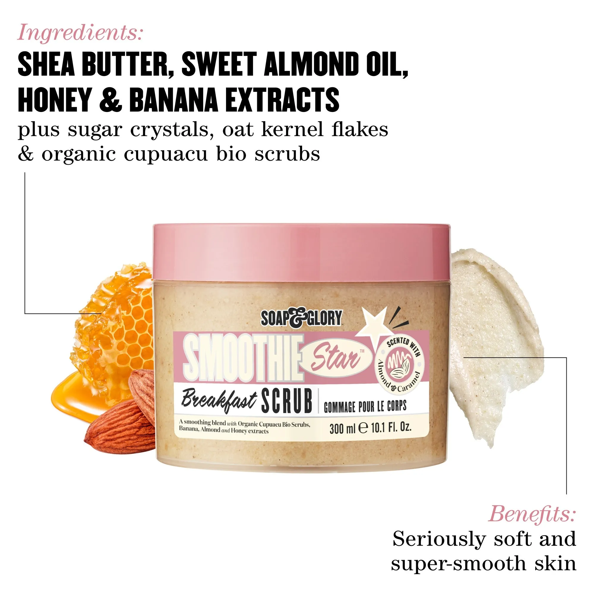Body Exfoliator Soap & Glory Smoothie Star 300 ml
