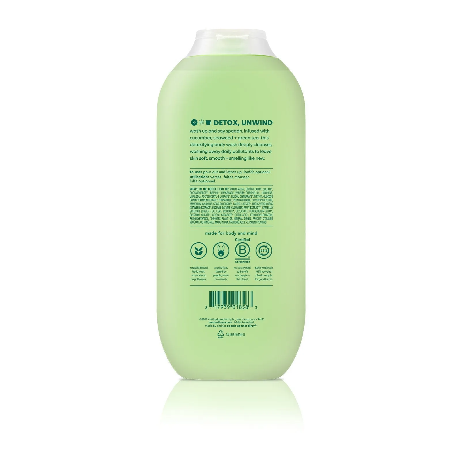 Body Wash 532ml - Deep Detox