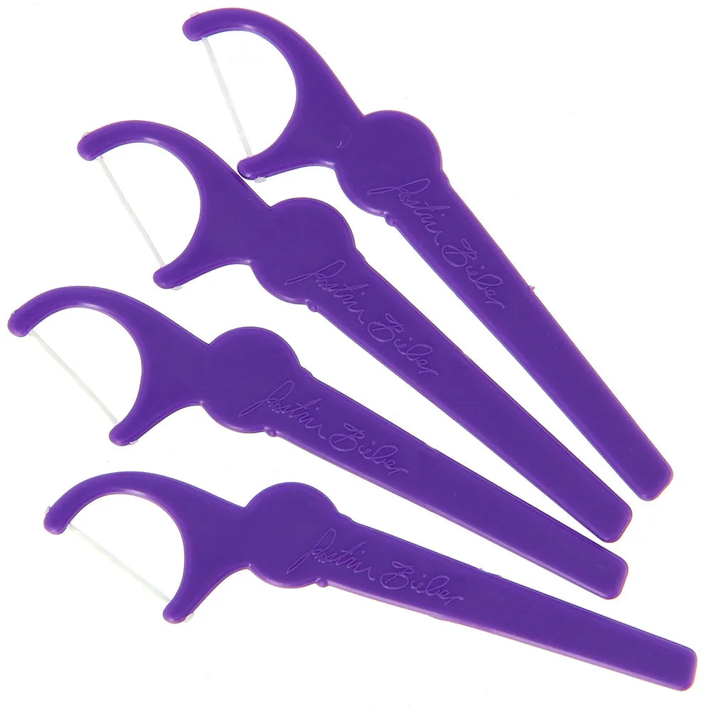 Brush Buddies Justin Bieber Flossers Pack of 36