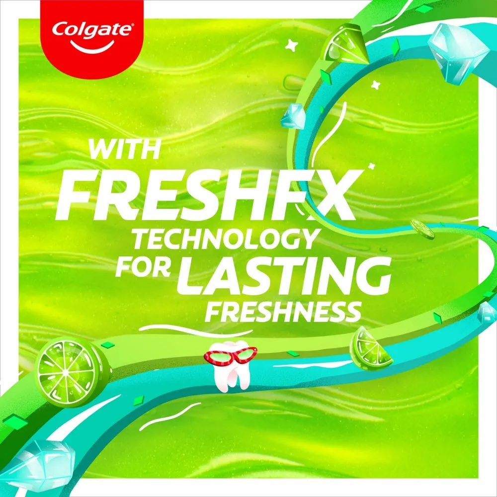 Colgate Max Fresh Fruit Infusion Zesty Lime Toothpaste 75ml