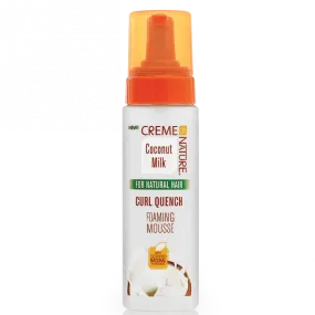 Creme Of Nature Coconut Milk Curl Quench Foaming Mousse 7 oz