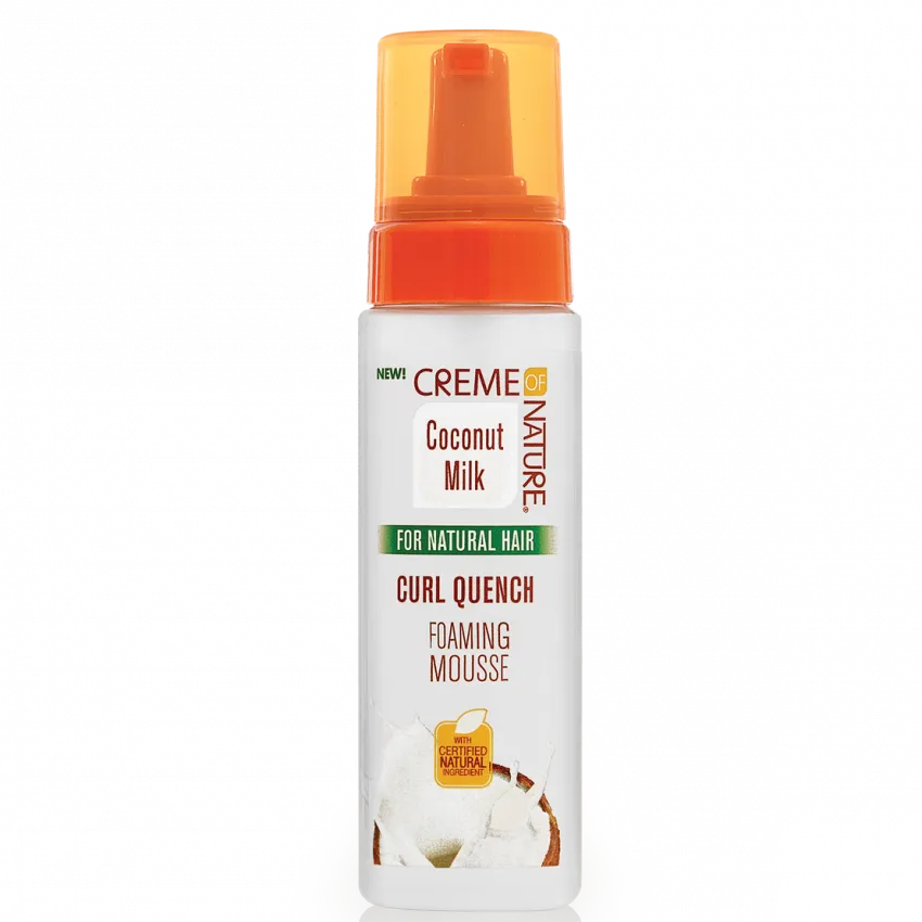 Creme Of Nature Coconut Milk Curl Quench Foaming Mousse 7 oz