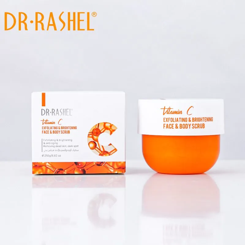 Dr.Rashel Vitamin C Exfoliating & Brightening Face & Body Scrub 250g DRL- 1688