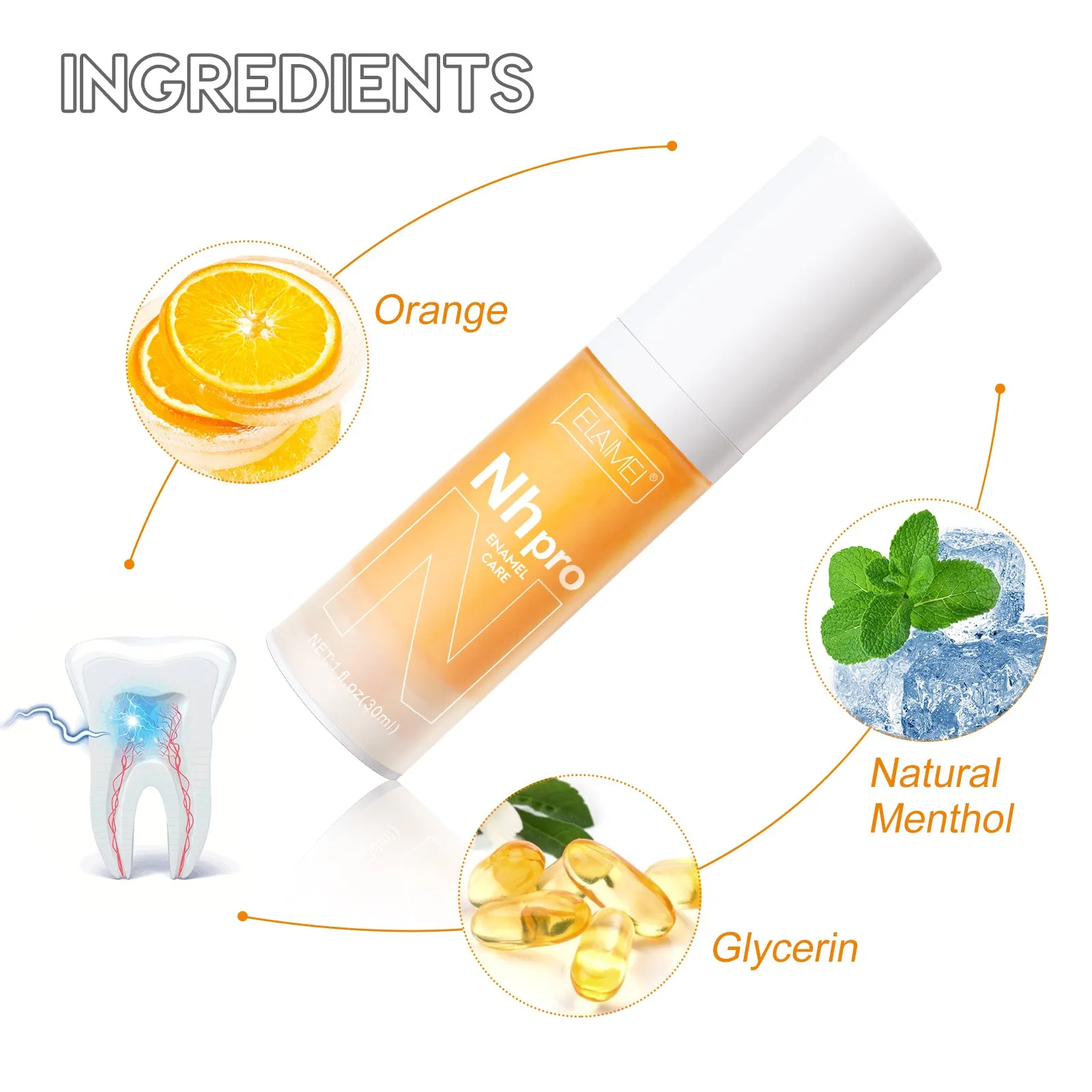 ELAIMEI Repair Teeth Whitening Toothpaste