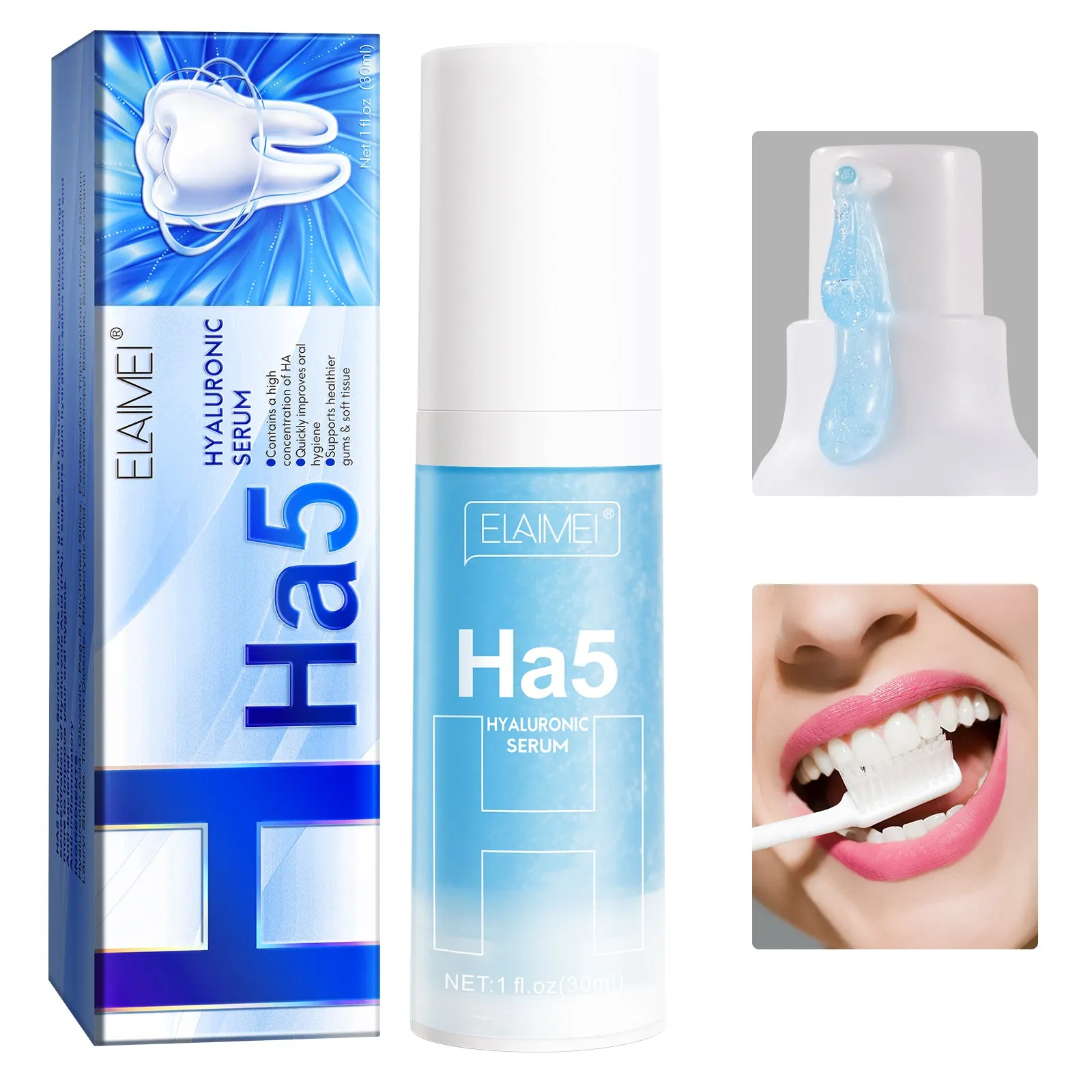 ELAIMEI Repair Teeth Whitening Toothpaste