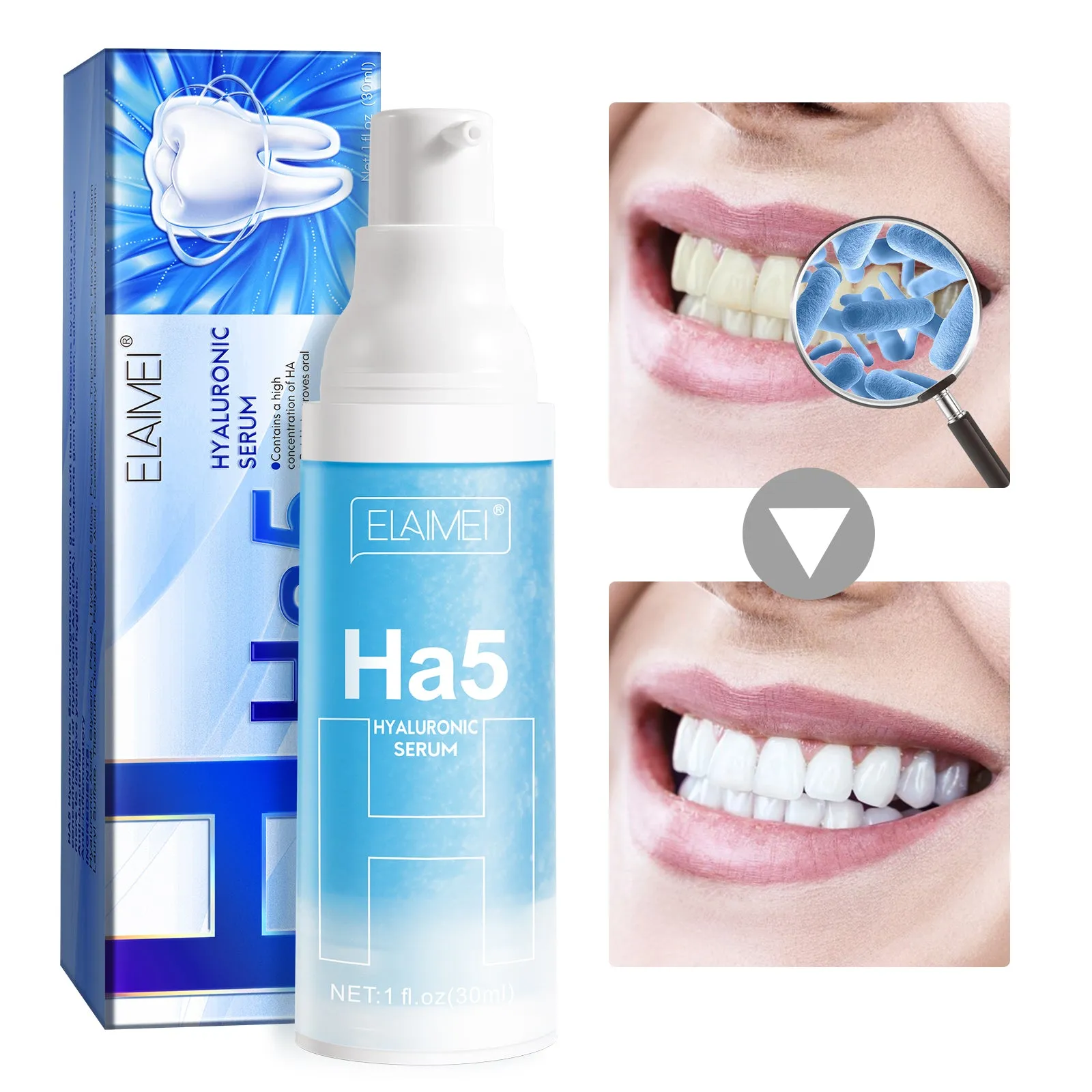 ELAIMEI Repair Teeth Whitening Toothpaste
