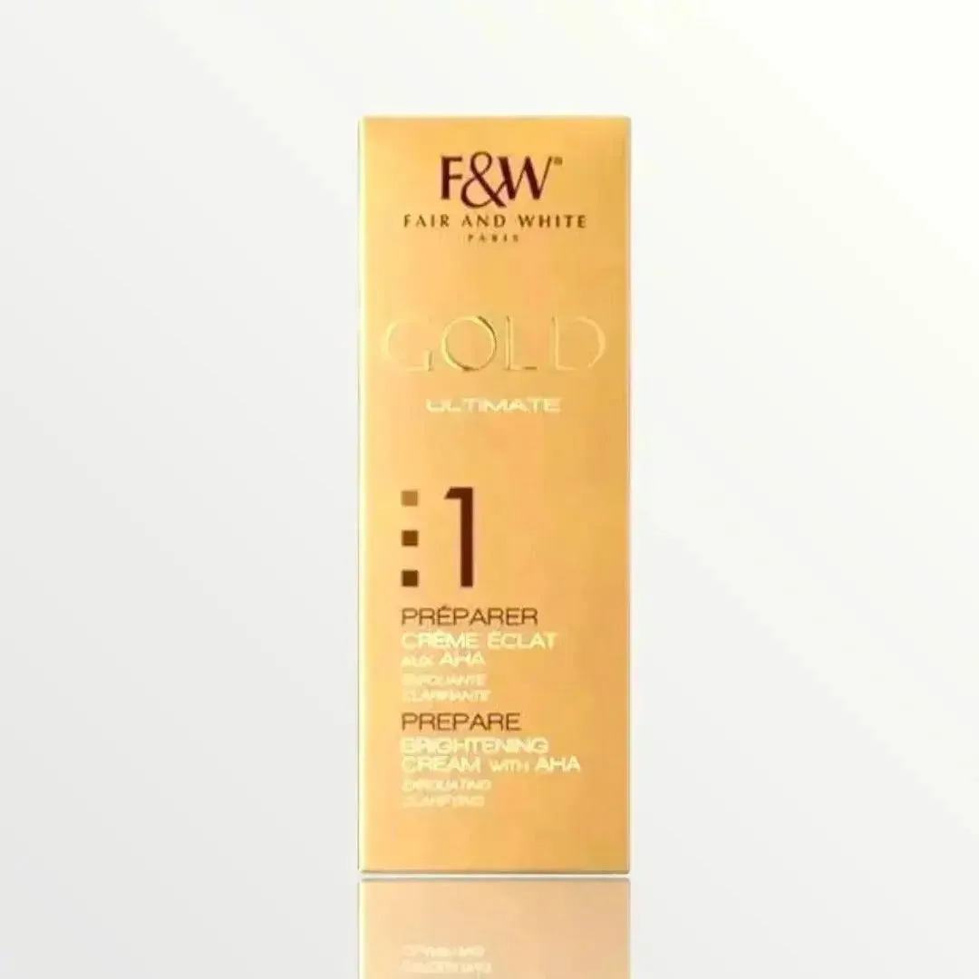 Fair & White Gold AHA Brightening Lotion - 350ml