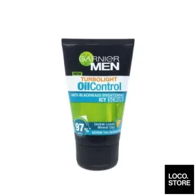 Garnier Men Turbo Light Oil Control Scrub 100ml