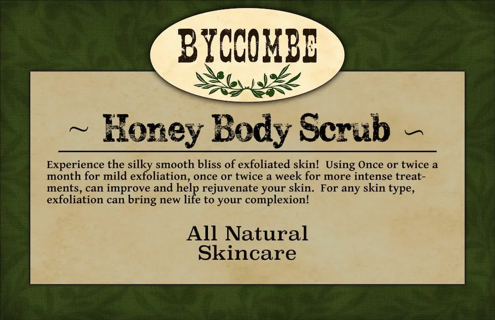 Honey Body Scrub