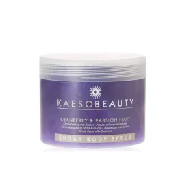 Kaeso Beauty Cranberry & Passionfruit Sugar Body Scrub 450ml