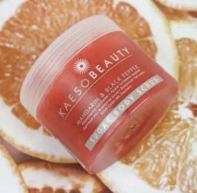 Kaeso Beauty Mandarin & Black Pepper Sugar Body Scrub 450ml