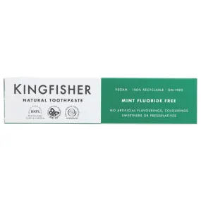 Kingfisher Fluoride Free Mint Toothpaste 100ml
