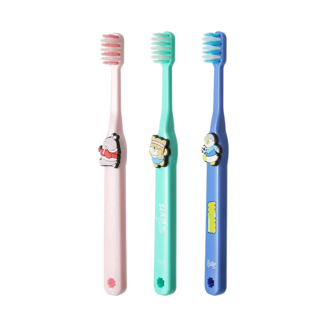 MINISO Mini Family Sports Lovely Toothbrushes for Kids (3 pcs)