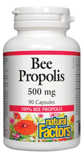 Natural Factors Bee Propolis (500mg) (90 Capsules)