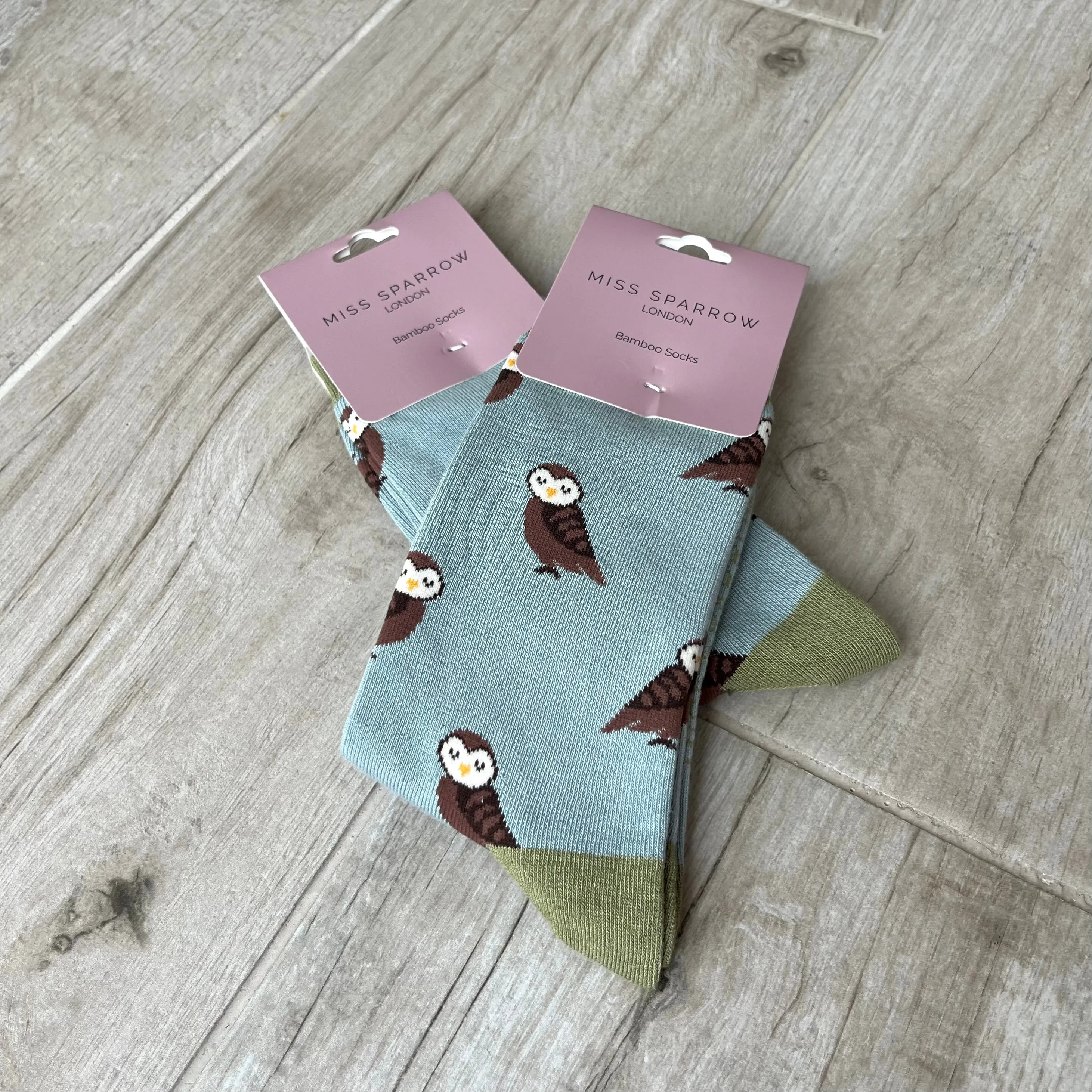 Owl Bamboo Socks Womens