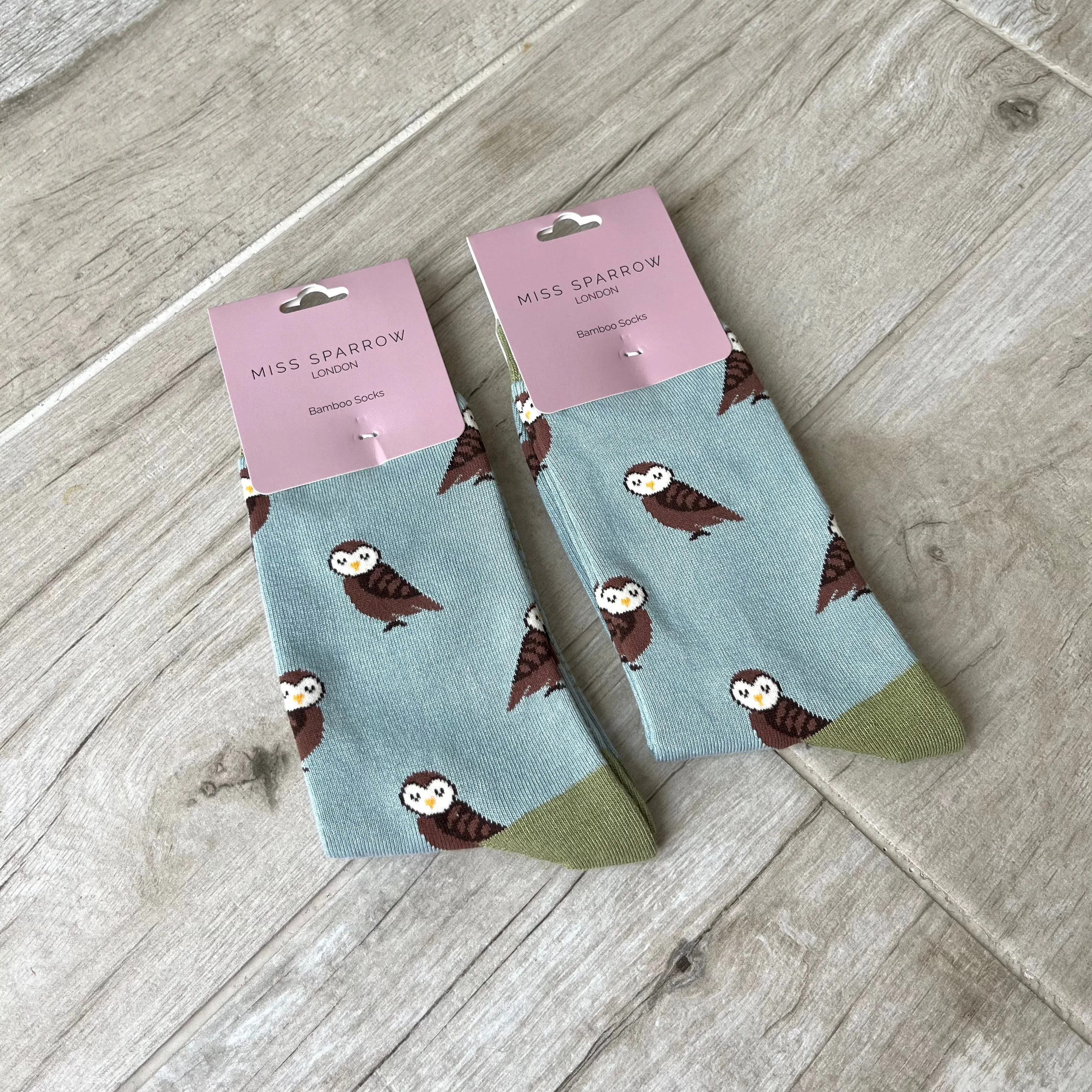 Owl Bamboo Socks Womens