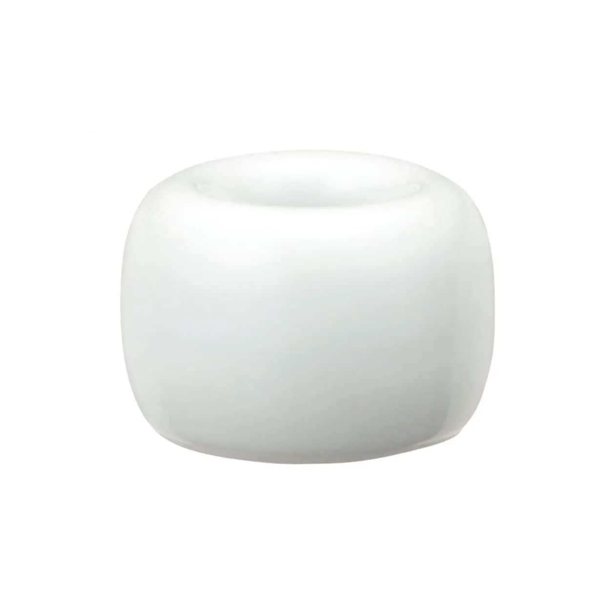 Porcelain Toothbrush Stand - White