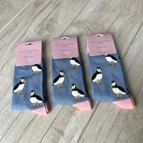 Puffin Bamboo Socks Womens