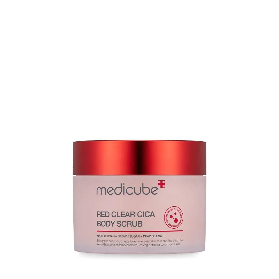 Red Clear Cica Body Scrub