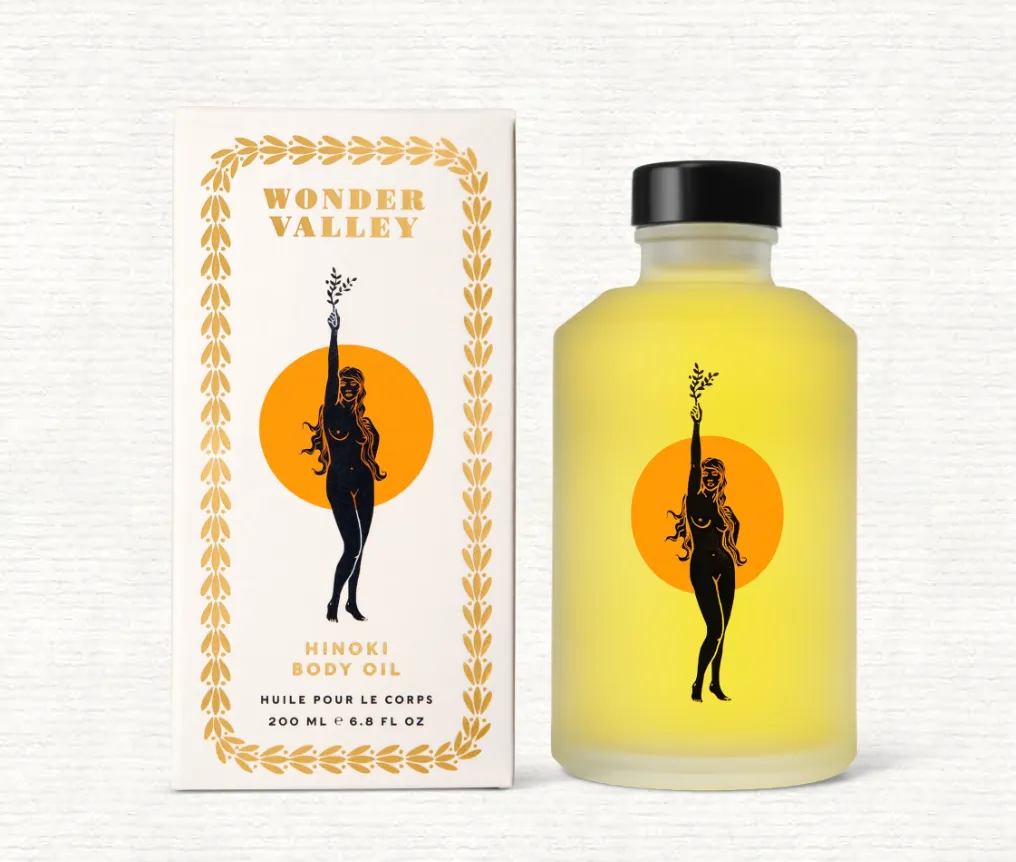 Seaweed Body Scrub   Hinoki Body Oil