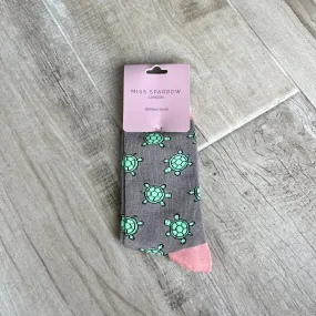 Turtle Bamboo Socks Womens