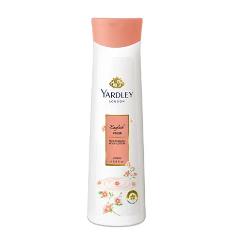 YARDLEY BODY LOTION ENGLISH MUSK 200ML